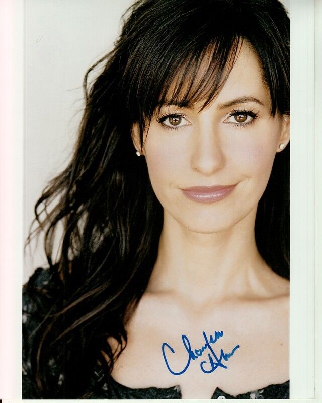 CHARLENE AMOIA hand-signed BEAUTIFUL 8x10 PORTRAIT CLOSEUP uacc rd coa IN-PERSON