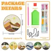 6Pcs Mountain Diamond Painting Coasters