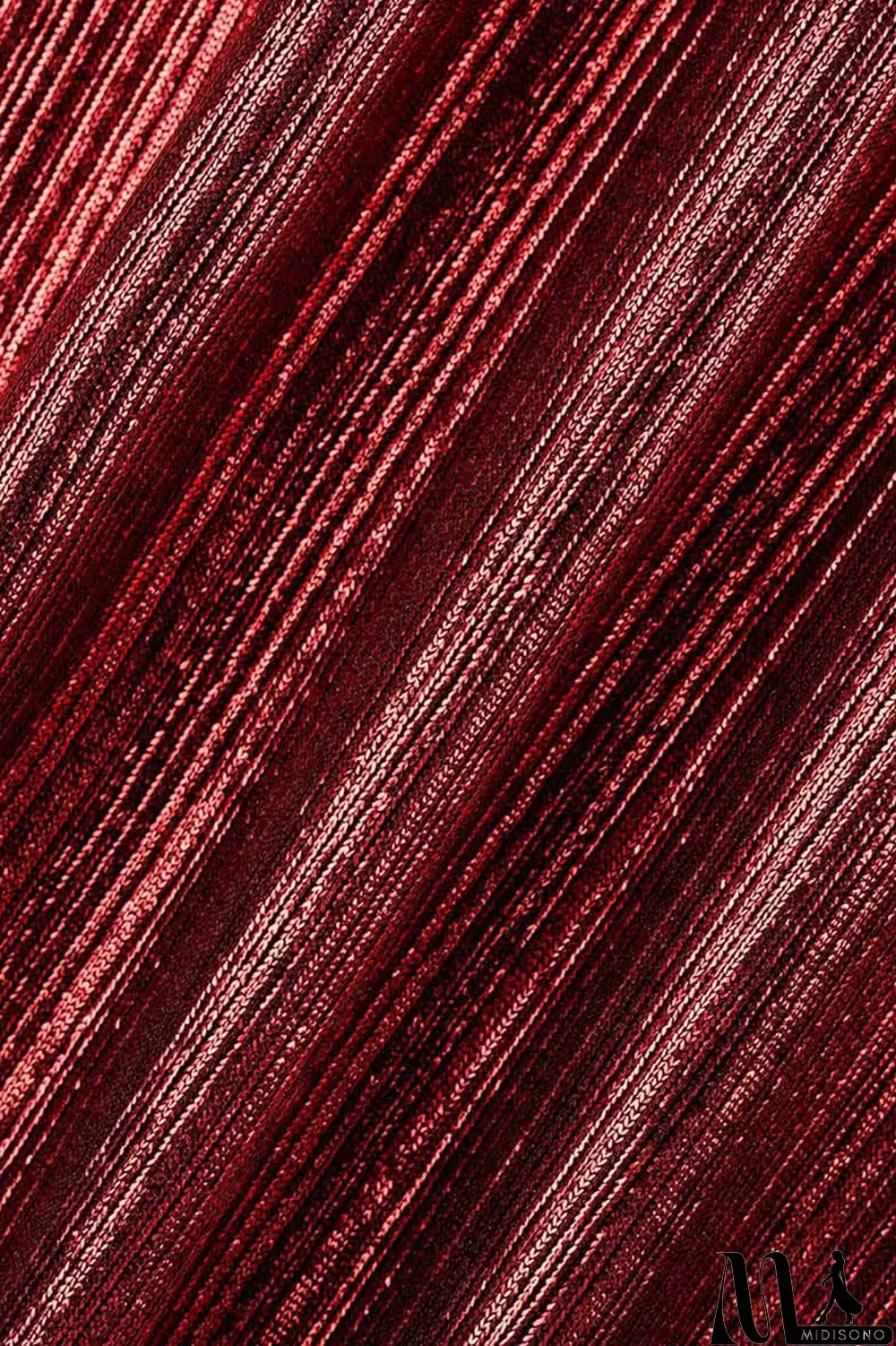 MidiSono - Red Sexy Solid Patchwork Square Collar One Step Skirt Dresses