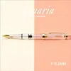 12K Gold Fully Transparent Series Piston Pen