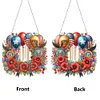 Acrylique nous ind&eacute;pendance day-diy pendentif