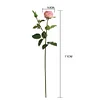 Real Touch Moisture 6.8cm Stem Round Blush Rose Luxe Artificial Flower