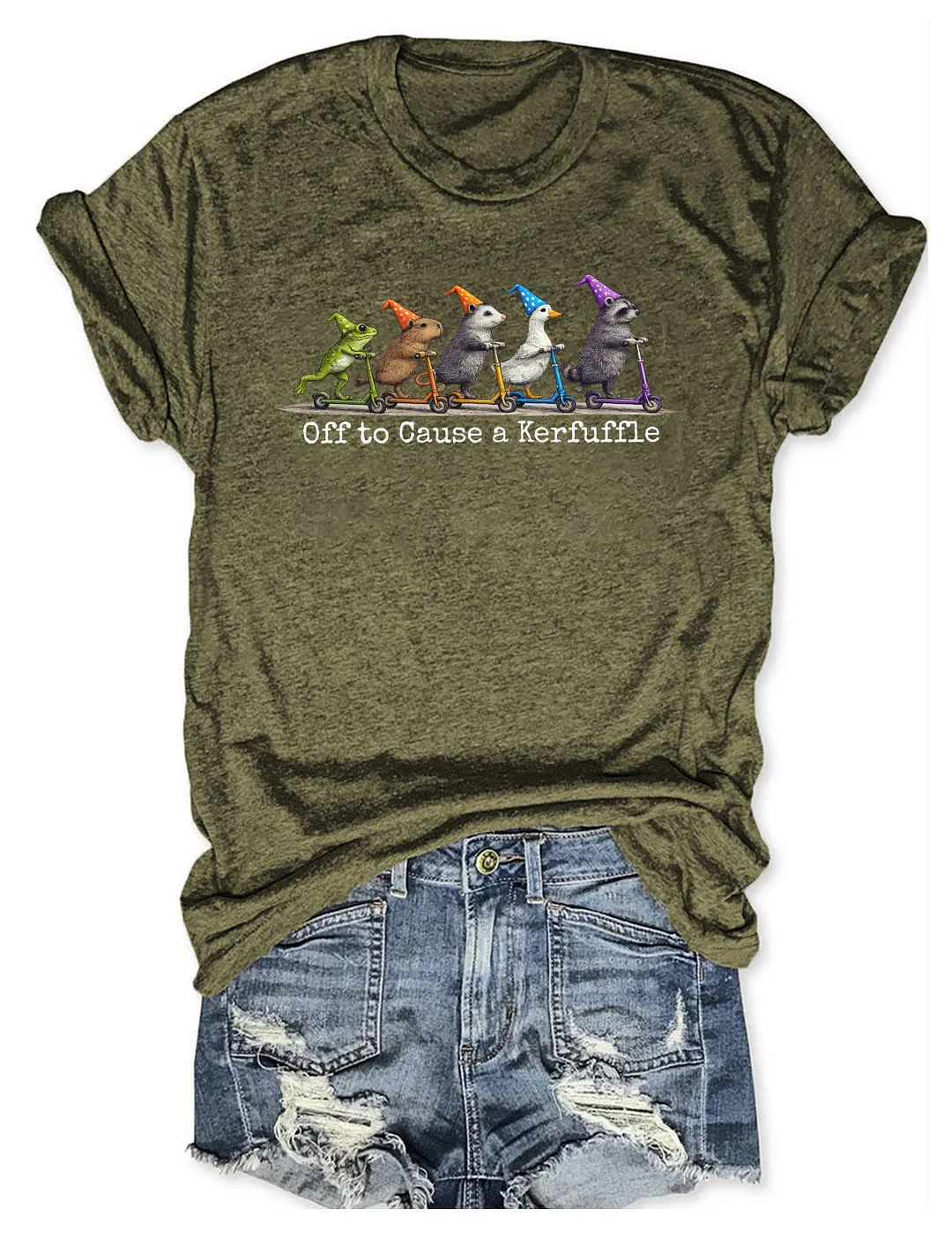Off To Cause A Kerfuffle T-shirt
