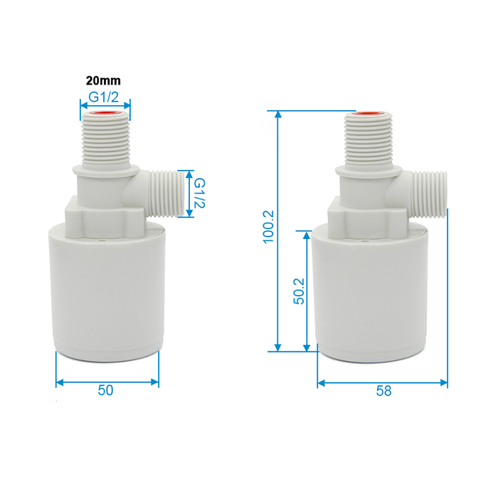 Automatic Water Level Control Float Valves for Water Storage Tanks