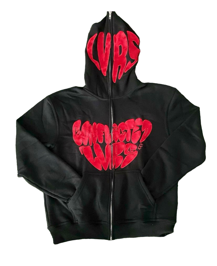 Dark Red LVRS Fullzip