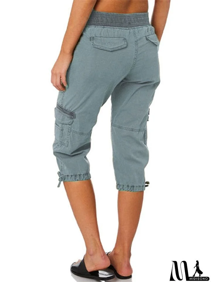 MidiSono - Women's Summer Breathable High Waist Thin Shorts