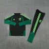 Kids Kit Mexico 26-27 1/4 Zip Tracksuit  Black Chandal