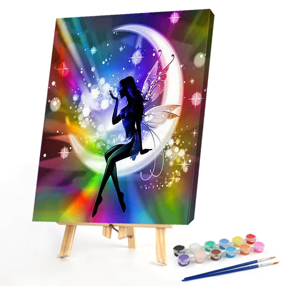 

40*50CM - Paint By Numbers - Moon Elf, 501 Original