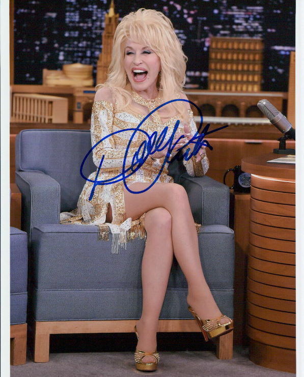 Dolly Parton signed in-person 8x10 Photo Poster painting