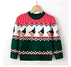 Kid Baby Boy Girl Christmas Cartoon Bottoming Pullover Sweater