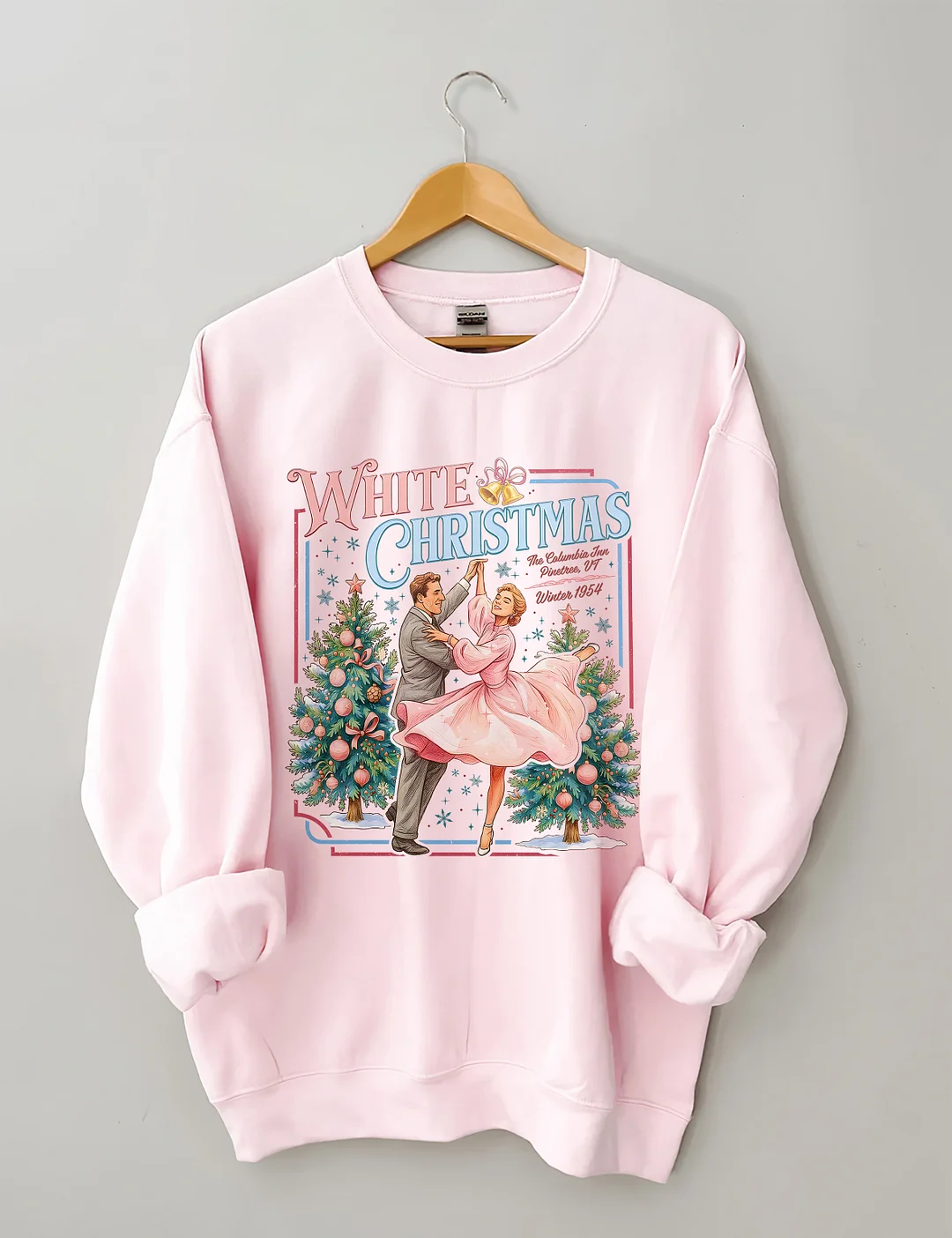 Haynes Sisters White Christmas Sweatshirt