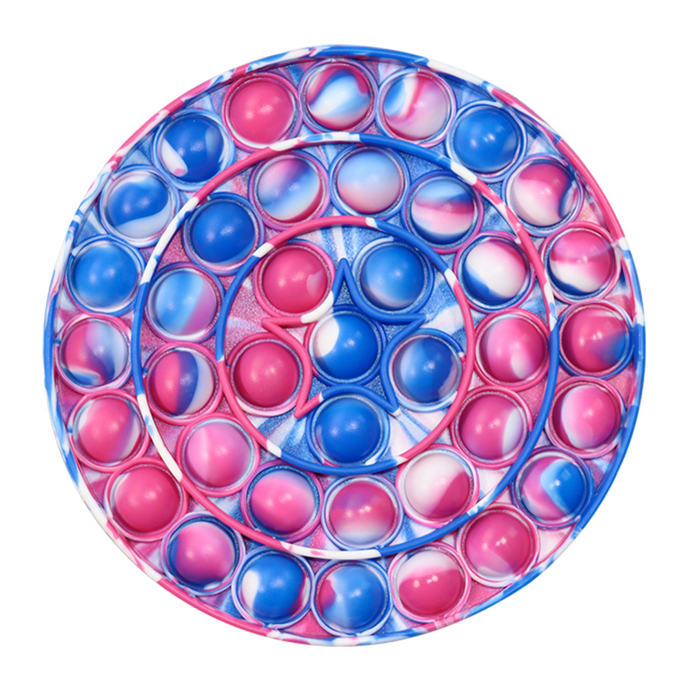 

Tie-Dye Push Bubble Sensory Educational Toy Fidget Anti-stress Autism Toys, 501 Original