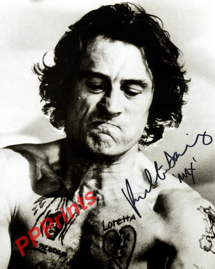 ROBERT DE NIRO cape fear bull taxi deer SIGNED 10X8 REPRO Photo Poster painting PRINT