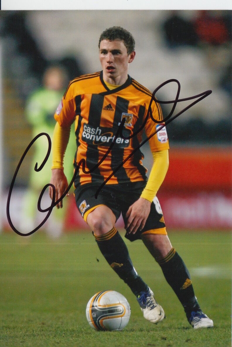 HULL CITY HAND SIGNED COREY EVANS 6X4 Photo Poster painting 1.