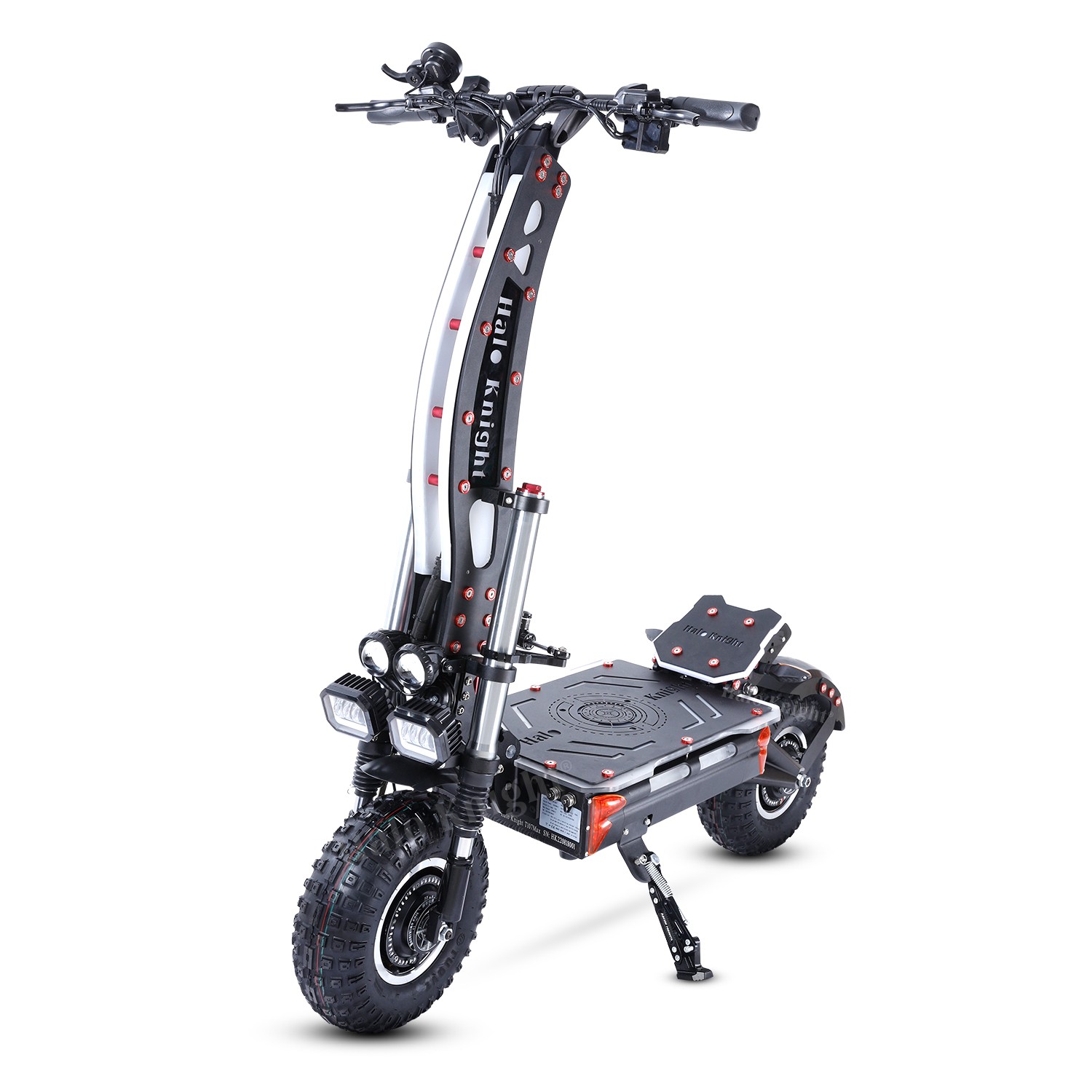 Halo Knight T107Max Electric Scooter 4000W*2 Dual Motor  72V 50Ah Lithium Battery 120KM/h Max Speed 125KM Max Range