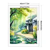Willow Cottage-14CT Stamped Cross Stitch 45*60cm/17.72*23.62in (Big Size) tapestrymarket