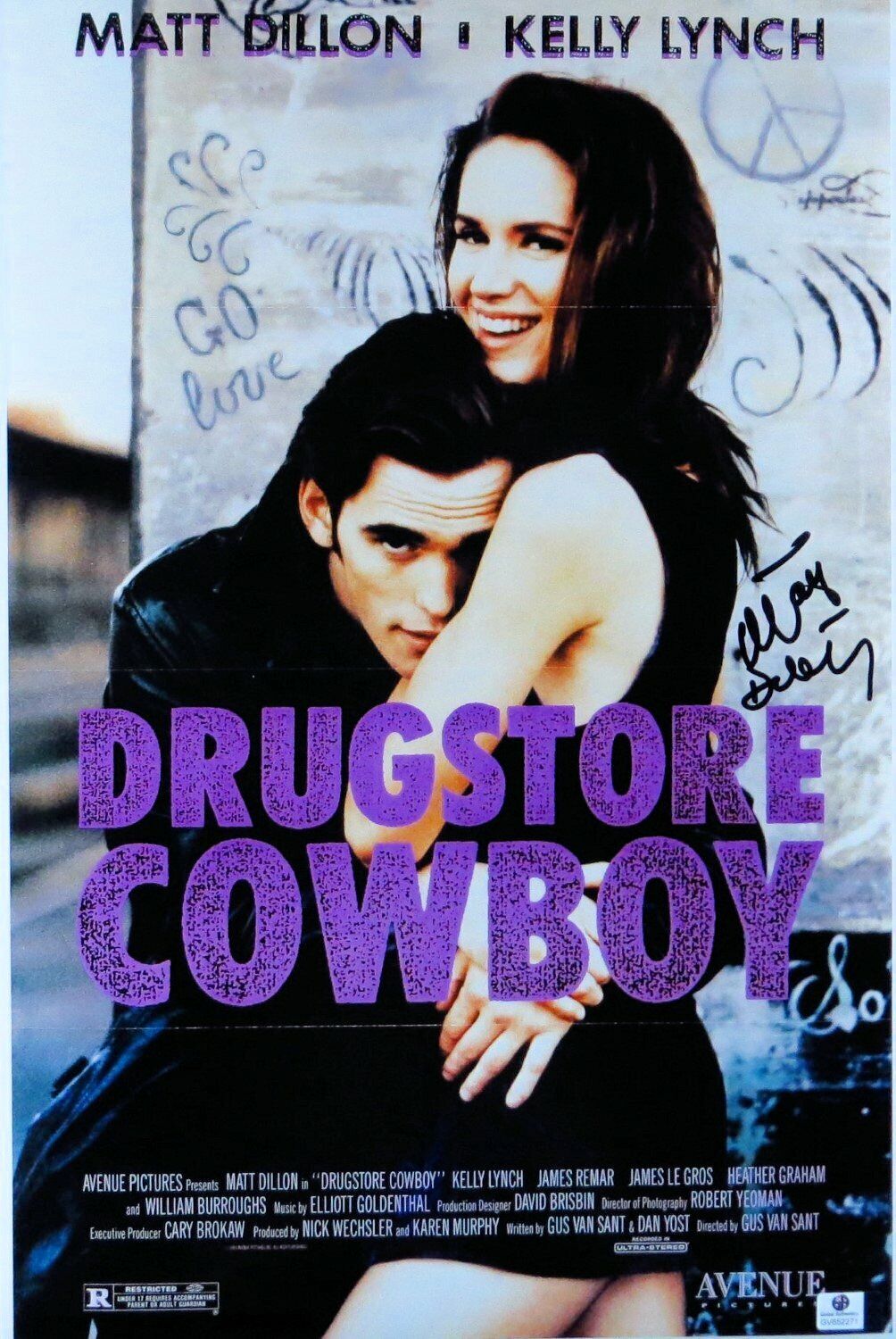 Matt Dillion Signed Autographed 12X18 Photo Poster painting Drugstore Cowboy Poster JSA T59332