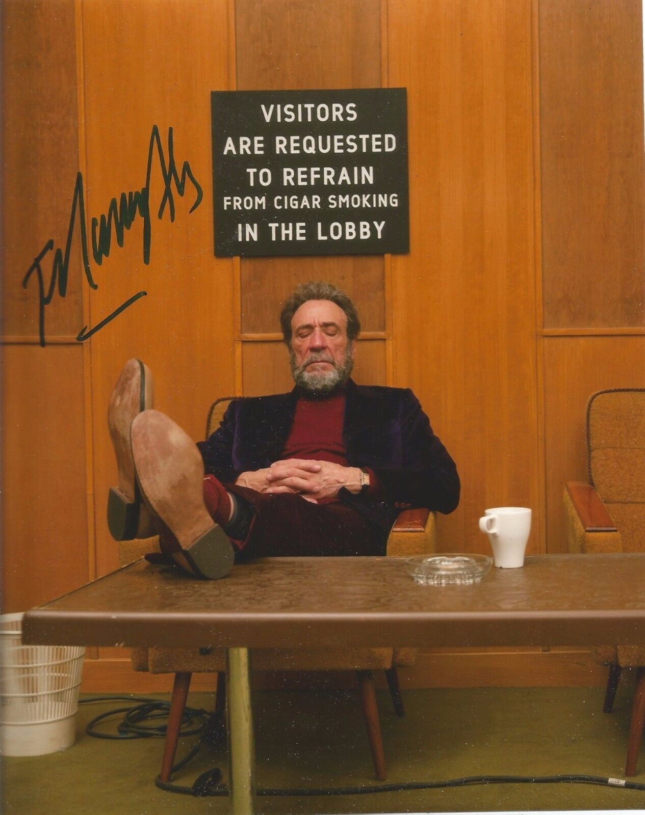 F. Murray Abraham Signed The Grand Budapest Hotel 10x8 Photo Poster painting AFTAL