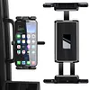 Universal Bicycle Handlebar Tablet Cell Phone Mount for Indoor Gym Treadmill