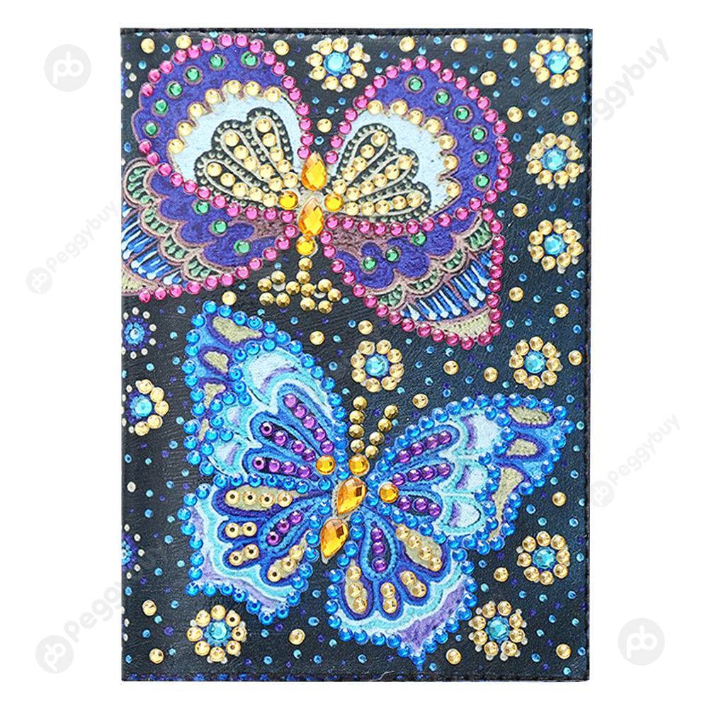 

Butterfly Passport Cover-DIY Creative Diamond Travel Storage, 501 Original