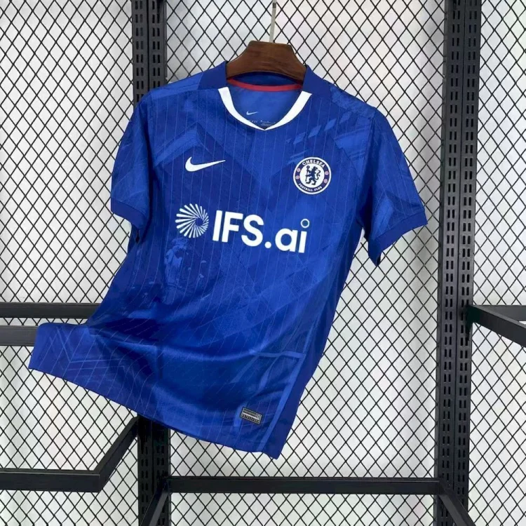 【S~4XL】Chelsea 25/26 Home Football Jersey - Chest Sponsor