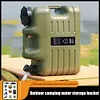 5 Gallon Water Jug with Spigot Camping Water Container Water Bucket BBQ Supplies
