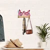 (US Local)Butterfly DIY Diamond Painting Hanging Hook No Hole Punching Wall Decoration