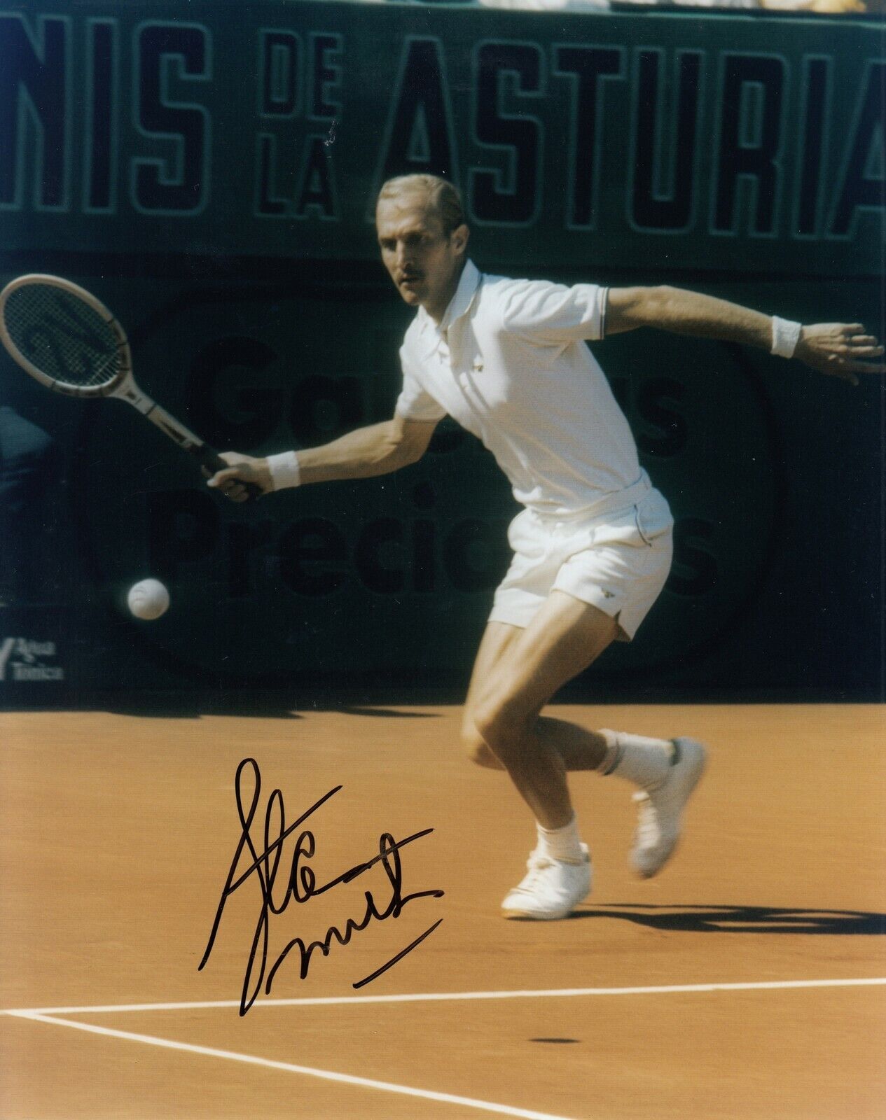 Stan Smith #2 8x10 Signed w/ COA Tennis-Men 031719