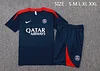 PSG 25/26 Black Starry Sky Inkjet Printing Short-Sleeve Training Kit