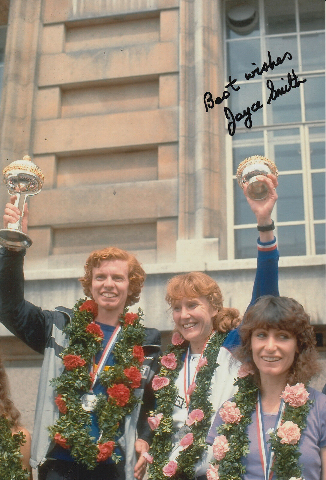 Joyce Smith Hand Signed 12x8 Photo Poster painting Olympics Great Britain 2.