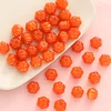 Crystal Glass Pumpkin Beads DIY Jewelry Accessories
