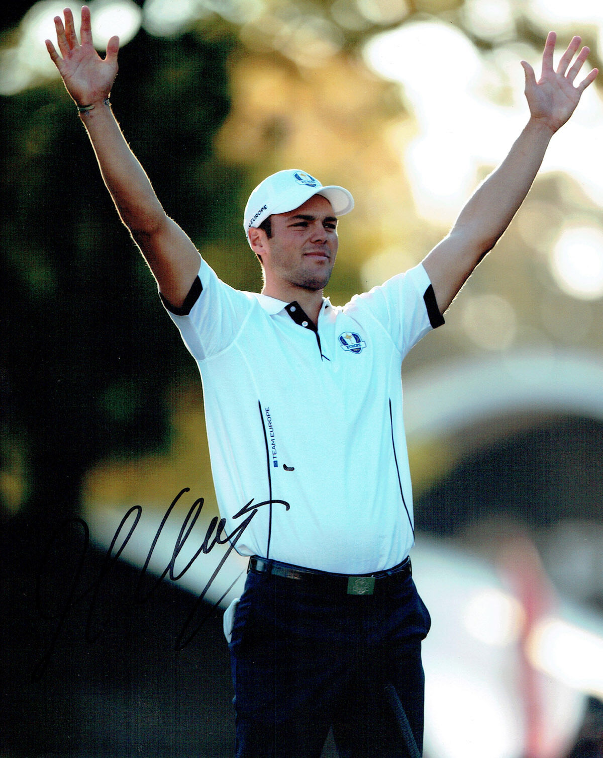 Martin KAYMER SIGNED Autograph 10x8 Photo Poster painting AFTAL COA Ryder Cup GOLF Victory