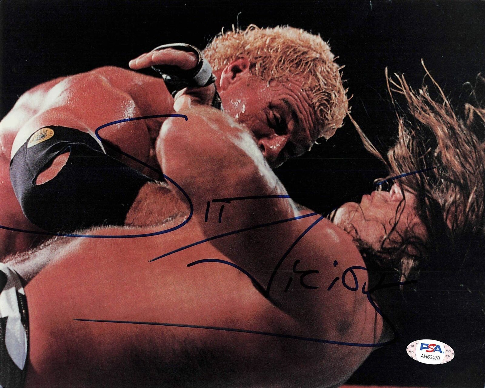 Sid Vicious Sid Eudy signed 8x10 Photo Poster painting PSA/DNA COA WWE Autographed Wrestling