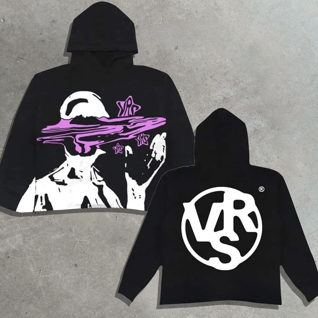 Casual Street Puff Printing Hoodie