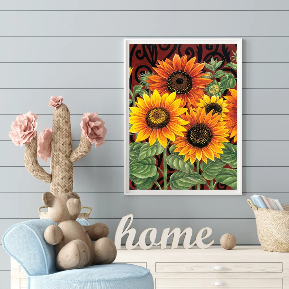 DIY Paint By Number 40*50cm - Flower