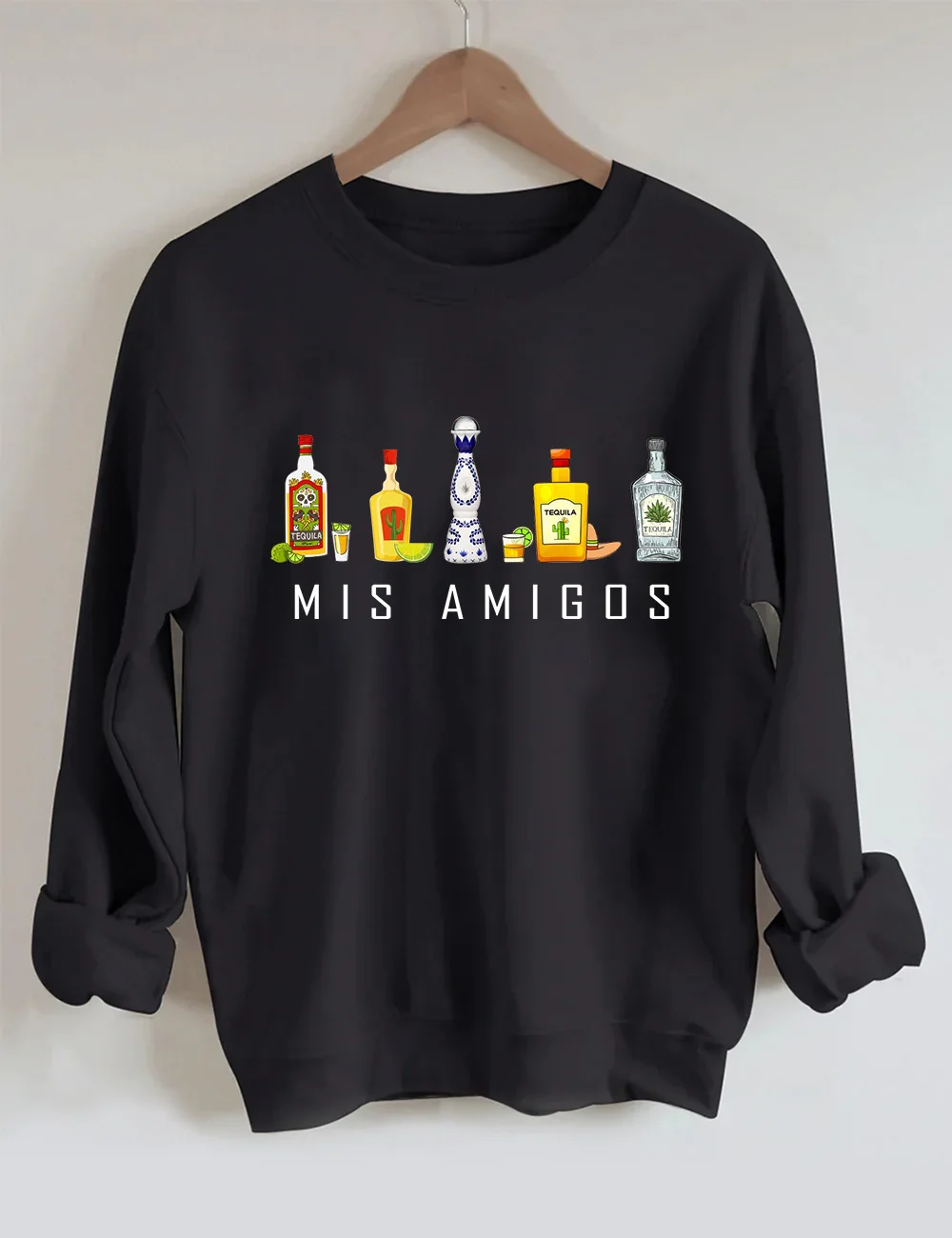 Mis Amigos Drinking Sweatshirt