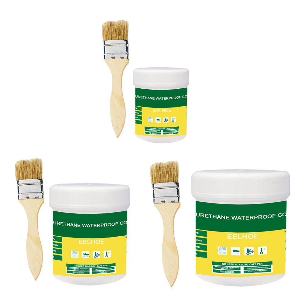 

Transparent Waterproof Sealant Paste Repair Broken Surfaces Sealer w/Brush, 300g, 501 Original