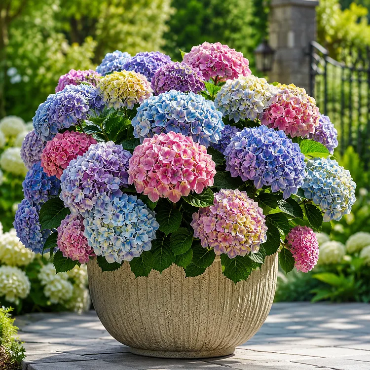 🌸 Giant Color Hydrangea Bulbs Turn Any Patio or Garden Into a Luxurious Blooming Display