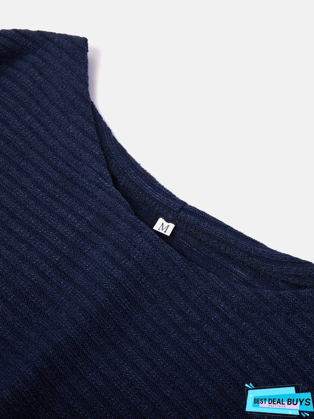 Knitted Long Sleeve Casual Sweater