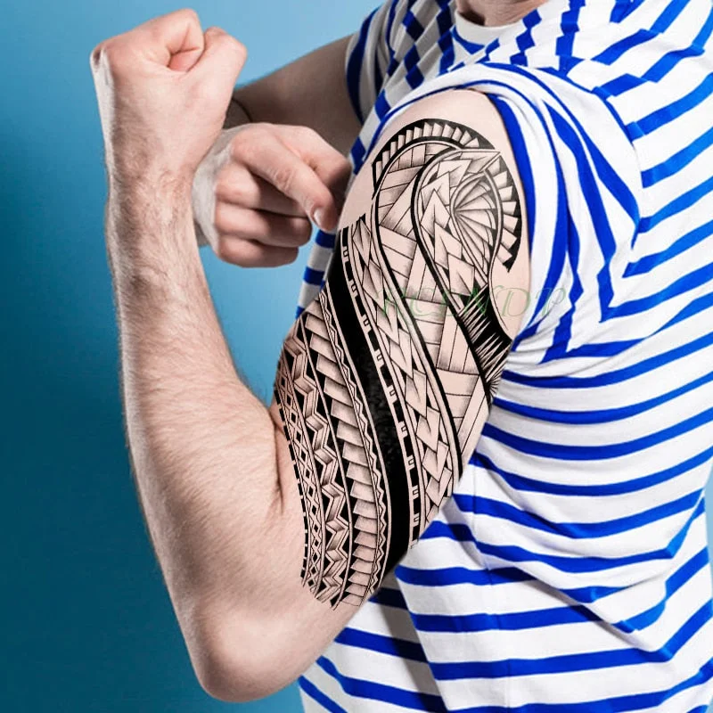 Waterproof Temporary Tattoo Sticker cartoon anime knife sexy girl cat Fake Tatto Flash Tatoo big size tattoos for Women Men