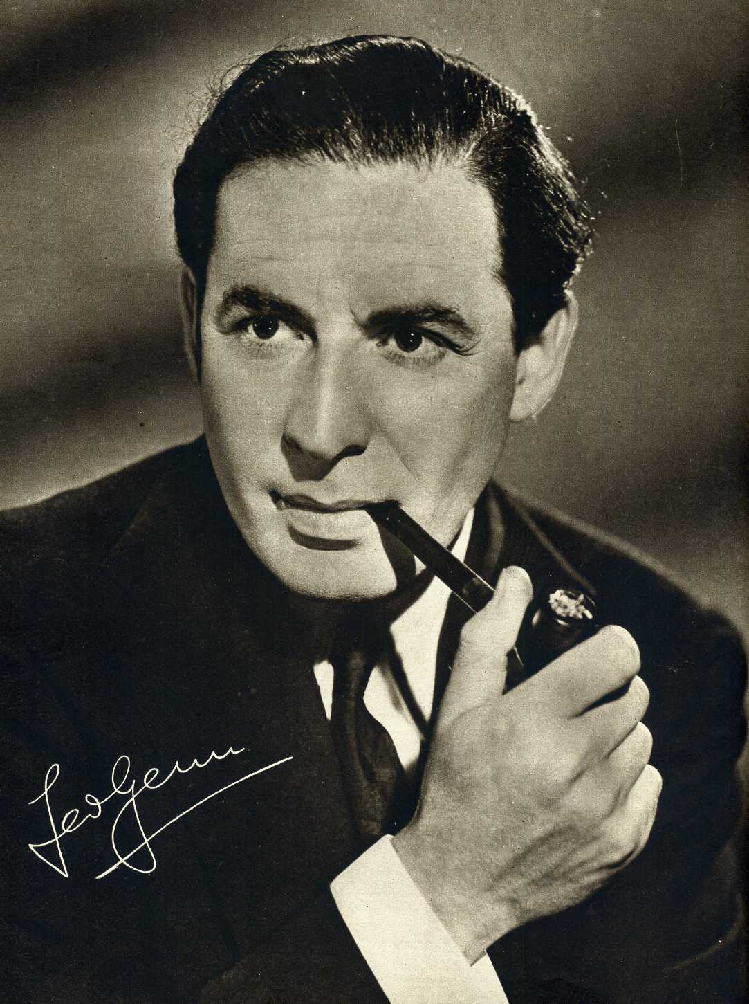 LEO GENN Signed Photo Poster paintinggraph - Film Star Actor - preprint