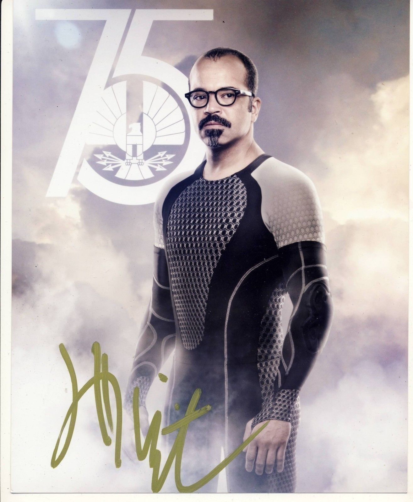 Jeffrey Wright Autograph THE HUNGER GAMES Signed 10x8 Photo Poster painting AFTAL [7034]