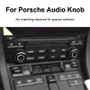 Center Console Audio Volume Knob Cover for Porsche Cayenne Panamera Macan 911Eas