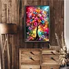 Flower Tree Full DIY 5D Round Drill Diamond Art Kits Large Size 40*60cm Diamond Dots Paintings Picture Arts Craft Diamond Crystal Rhinestones Painting Kits for Adults/Beginners Gift Idea