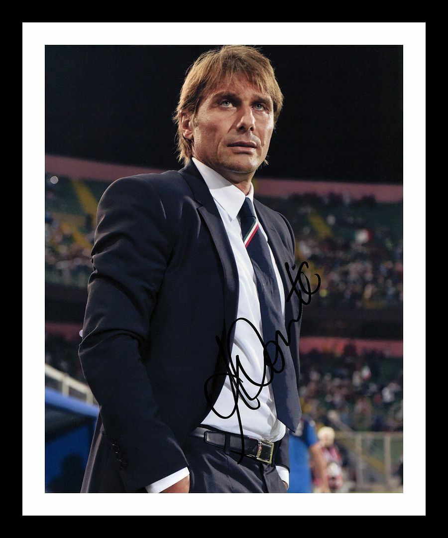 Antonio Conte Autographed Signed & Framed Photo Poster painting