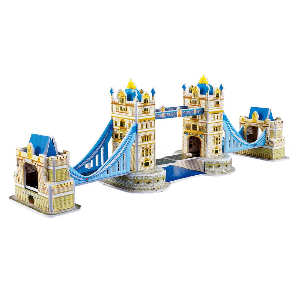 Paper London Bridge Model Puzzle 3D DIY Jigsaw Children Educational Toys