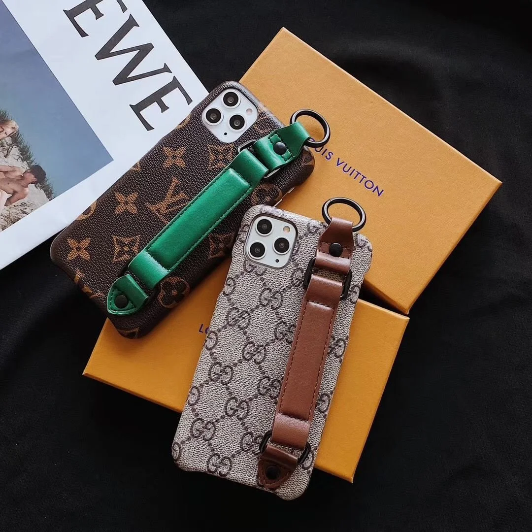 Fashion Leather Wristband Case