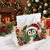Kit de peinture de perles de No&euml;l et diamants en forme sp&eacute;ciale de forme PU bo&icirc;te de mouchoirs