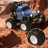 1:64 Alloy Mini Remote Control Off-Road Car Desktop RC 4WD Climbing Car