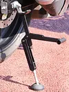 Motorcycle Jack Kickstand Wheel Support Side Stand Paddock Portable Lifter Frame